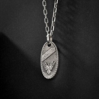 Phoenix Talisman Pendant in Sterling Silver