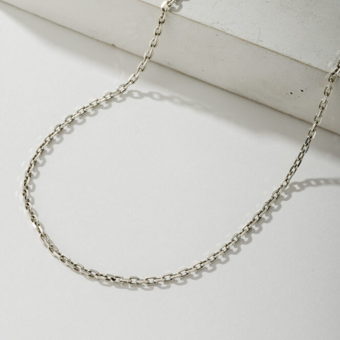 Anchor link Forzatina Chain in Sterling Silver - Image 2