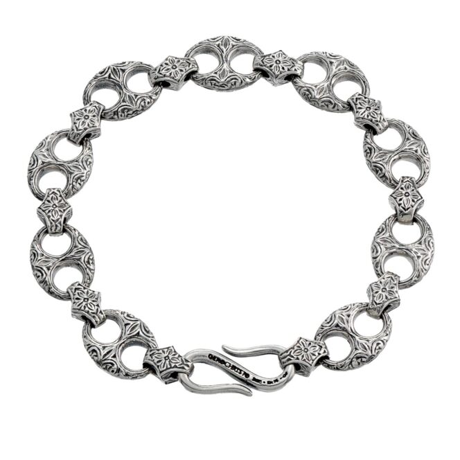 Thita Thin Bracelet in Sterling Silver - Image 3