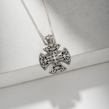 Patmos cross in Sterling Silver