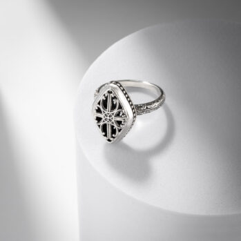 Roxana Kite Ring in Sterling Silver