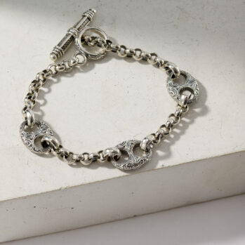 Thita Links Bracelet in Sterling Silver