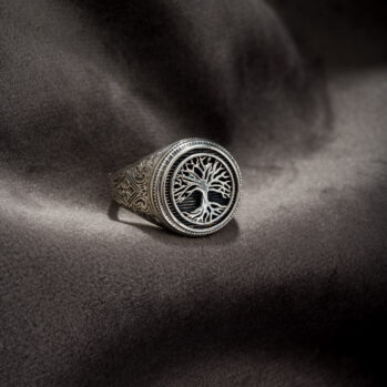 Tree Of Life Ring in Sterling Silver