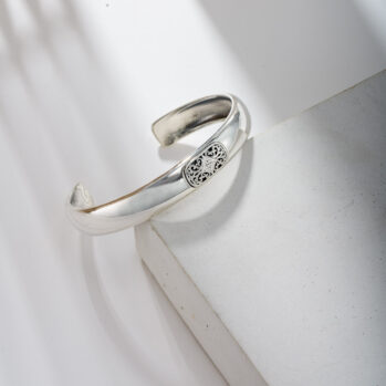 Simplicity Cuff Bracelet in Sterling Silver