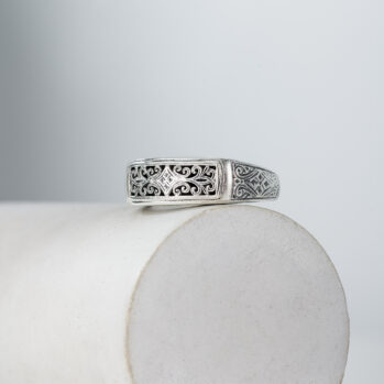 Mediterranean Katheto Ring in Sterling Silver