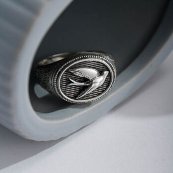 Swallow Ring in Sterling Silver